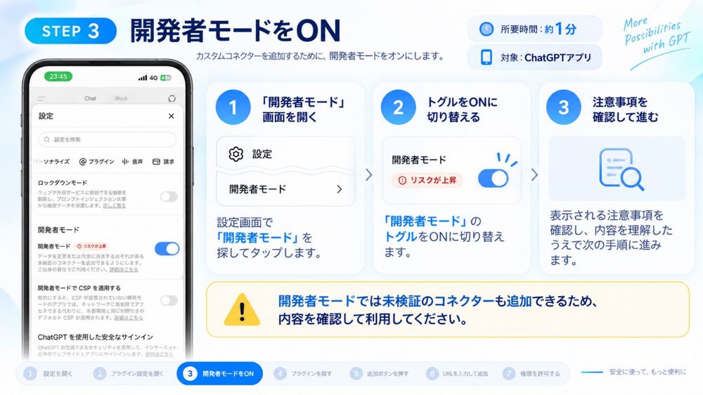 設定からプラグインタブを開く