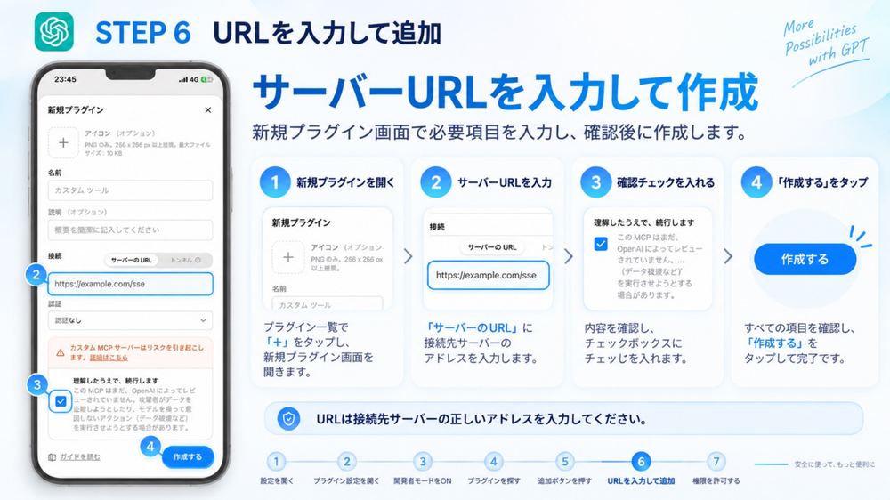 右上の＋から新規プラグインを追加